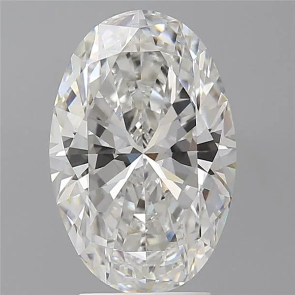 3.59ct Oval Lab Grown Diamond (Colour F, Clarity VVS2, IGI Certified)