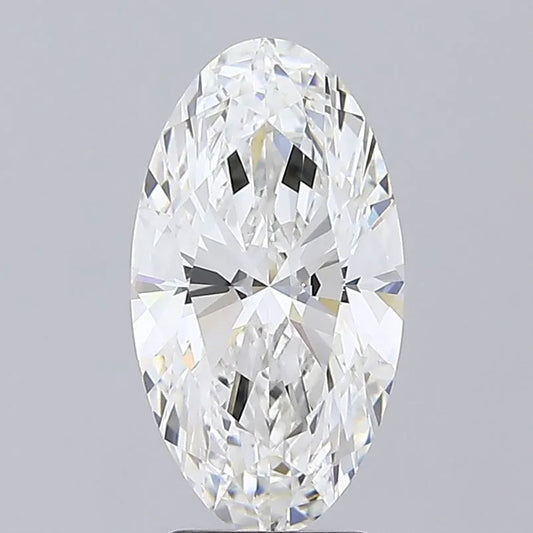 3.59ct Oval Lab Grown Diamond (Colour F, Clarity VVS2, IGI Certified)