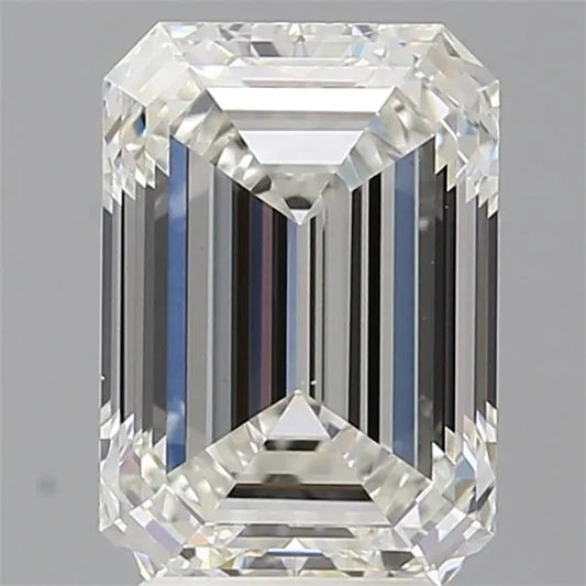 3.60ct Emerald Lab Grown Diamond (Colour G, Clarity VS1, IGI Certified)