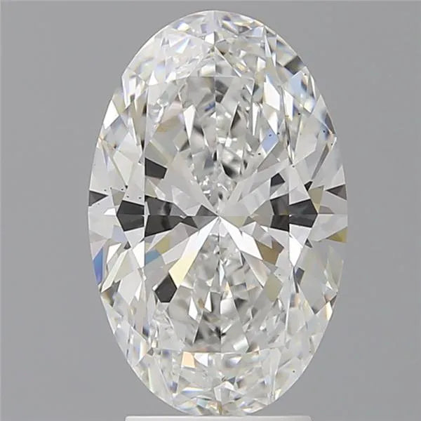 3.60ct Oval Lab Grown Diamond (Colour E, Clarity VS2, IGI Certified)