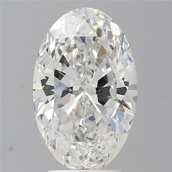 3.60ct Oval Lab Grown Diamond (Colour E, Clarity VS2, IGI Certified)
