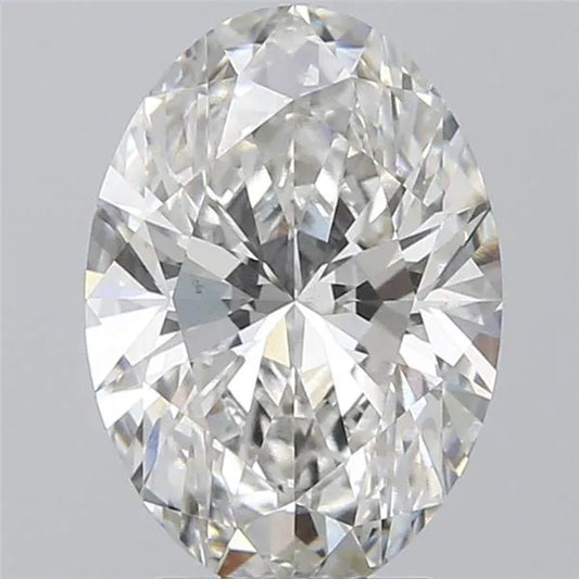 3.60ct Oval Lab Grown Diamond (Colour G, Clarity VS1, IGI Certified)