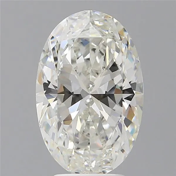 3.60ct Oval Lab Grown Diamond (Colour G, Clarity VVS2, IGI Certified)