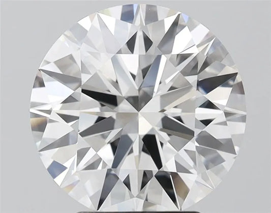 3.60ct Round Lab Grown Diamond (Colour E, Clarity VVS2, Cut ID, IGI Certified)
