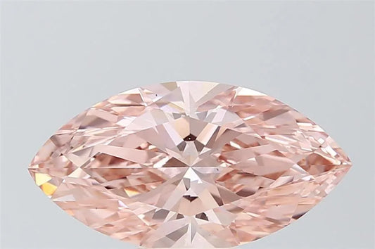 3.62ct Marquise Lab Grown Diamond (Colour Fancy Intense Pink, Clarity VS1, IGI Certified)