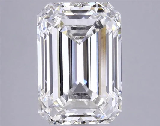 3.66ct Emerald Lab Grown Diamond (Colour G, Clarity VS1, IGI Certified)