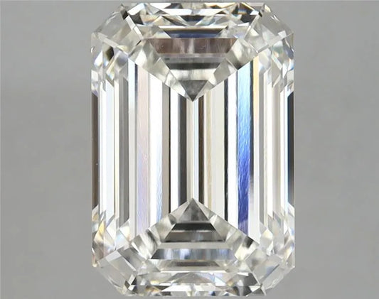 3.67ct Emerald Lab Grown Diamond (Colour F, Clarity VVS2, IGI Certified)