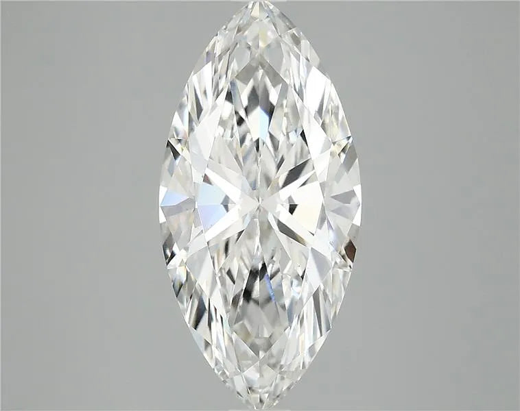 3.67ct Marquise Lab Grown Diamond (Colour F, Clarity VS1, IGI Certified)