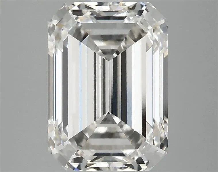 3.68ct Emerald Lab Grown Diamond (Colour G, Clarity VVS2, IGI Certified)