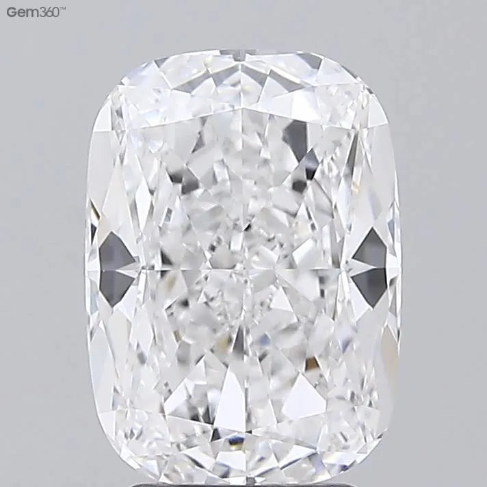 3.69ct Cushion brilliant Lab Grown Diamond (Colour E, Clarity VVS2, GIA Certified)