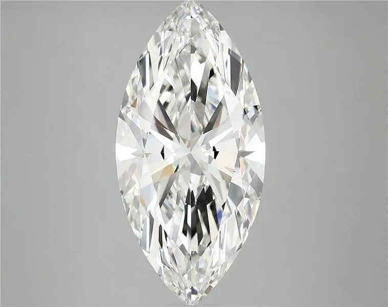 3.69ct Marquise Lab Grown Diamond (Colour F, Clarity VVS2, IGI Certified)