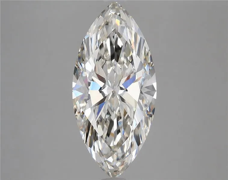 3.69ct Marquise Lab Grown Diamond (Colour H, Clarity VVS2, IGI Certified)