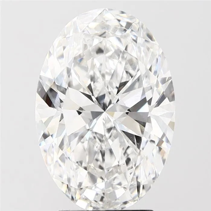 3.70ct Oval Lab Grown Diamond (Colour E, Clarity VS2, IGI Certified)
