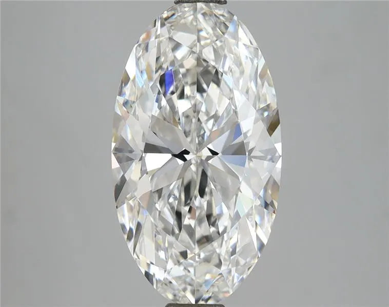 3.70ct Oval Lab Grown Diamond (Colour E, Clarity VVS2, IGI Certified)