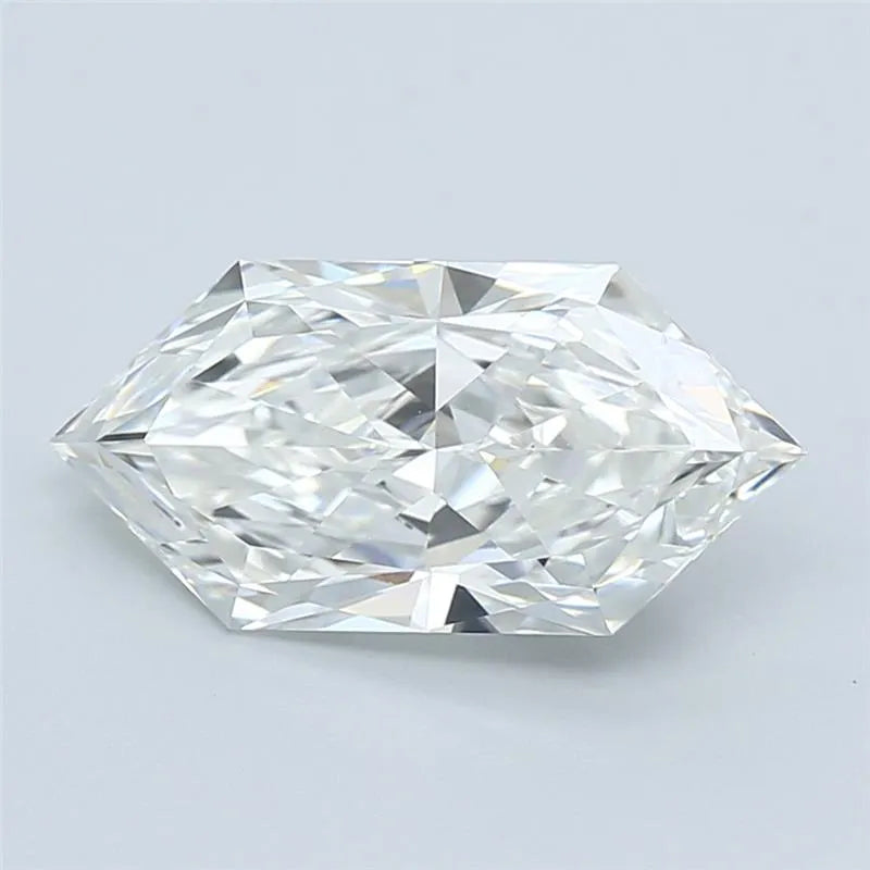 3.71ct Hexagonal Lab Grown Diamond (Colour E, Clarity VS1, IGI Certified)