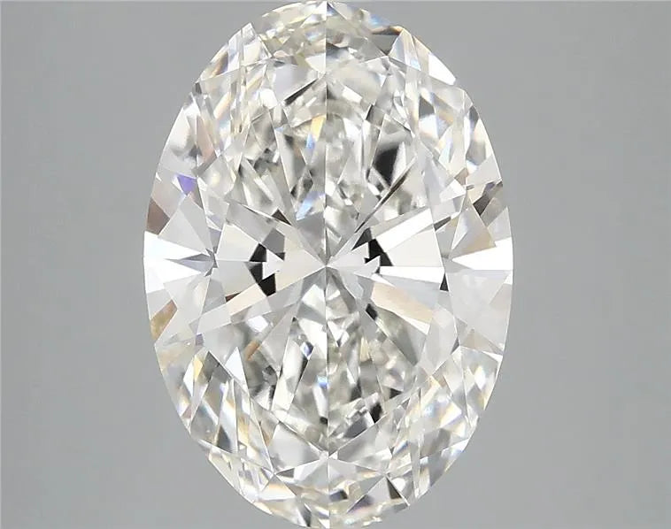 3.71ct Oval Lab Grown Diamond (Colour G, Clarity VVS2, IGI Certified)