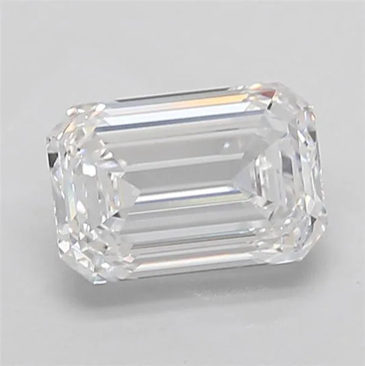 3.72ct Emerald Lab Grown Diamond (Colour D, Clarity VVS2, IGI Certified)