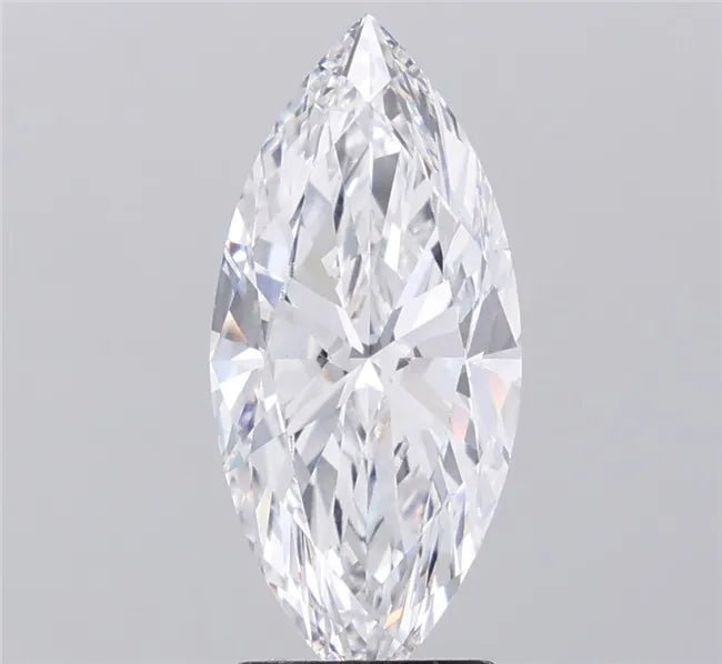 3.72ct Marquise Lab Grown Diamond (Colour E, Clarity VVS2, IGI Certified)