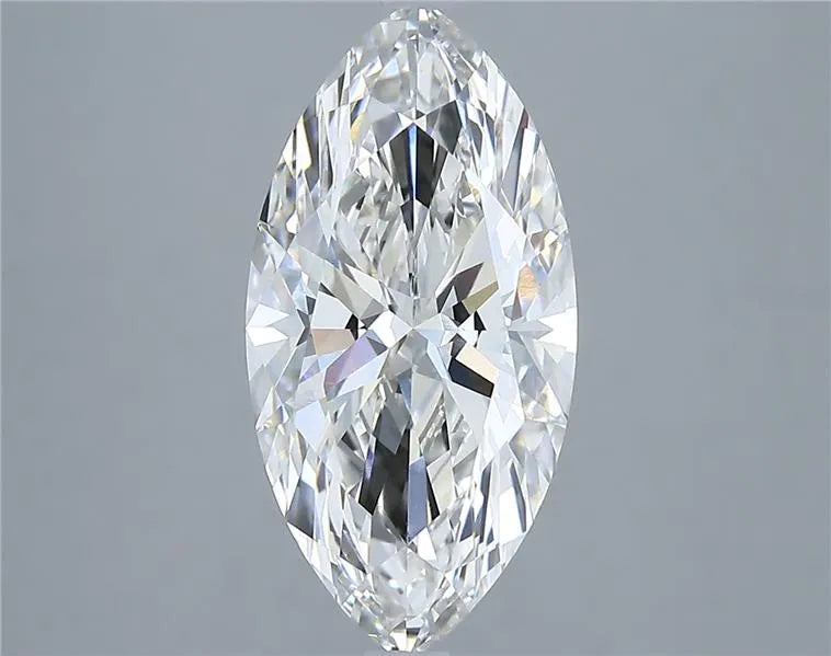 3.72ct Marquise Lab Grown Diamond (Colour F, Clarity VVS2, IGI Certified)