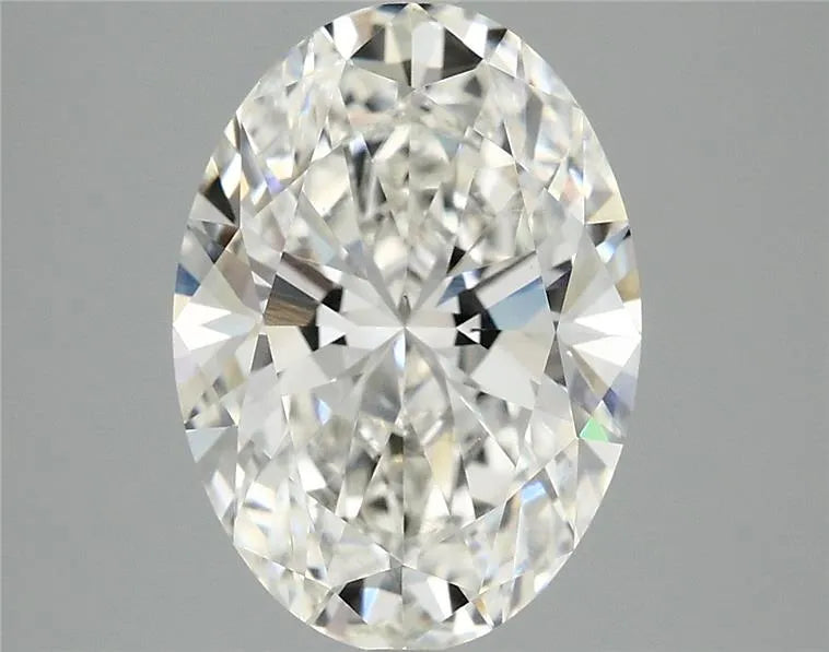 3.73ct Oval Lab Grown Diamond (Colour G, Clarity VS1, IGI Certified)