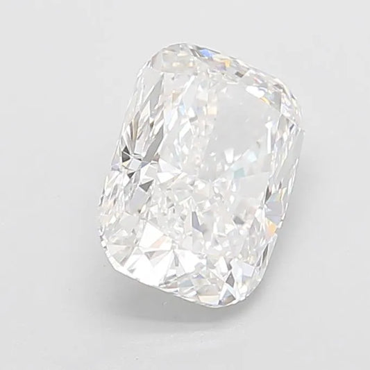 3.74ct Cushion modified Lab Grown Diamond (Colour D, Clarity VVS2, IGI Certified)