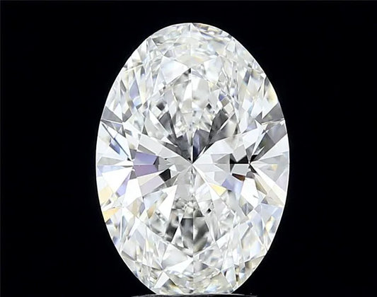 3.74ct Oval Lab Grown Diamond (Colour F, Clarity VVS2, IGI Certified)