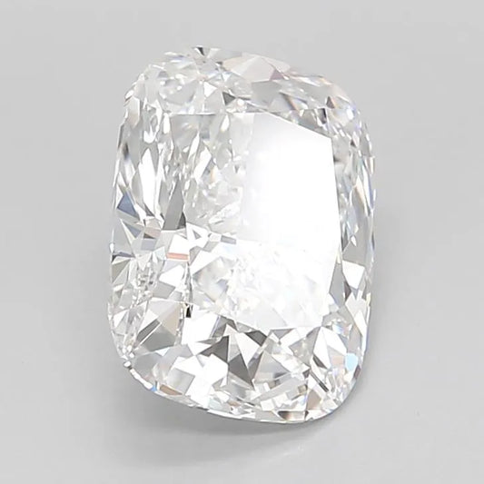 3.75ct Cushion modified Lab Grown Diamond (Colour D, Clarity VVS1, Cut EX, IGI Certified)