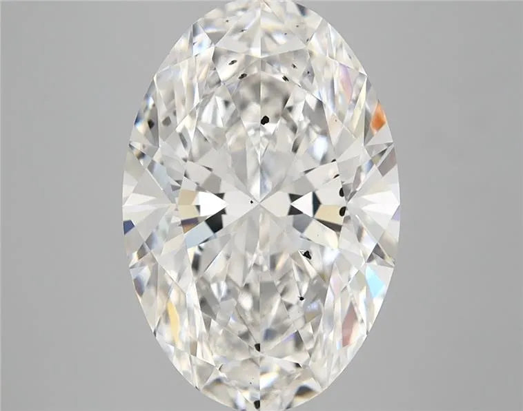 3.75ct Oval Lab Grown Diamond (Colour F, Clarity SI1, IGI Certified)