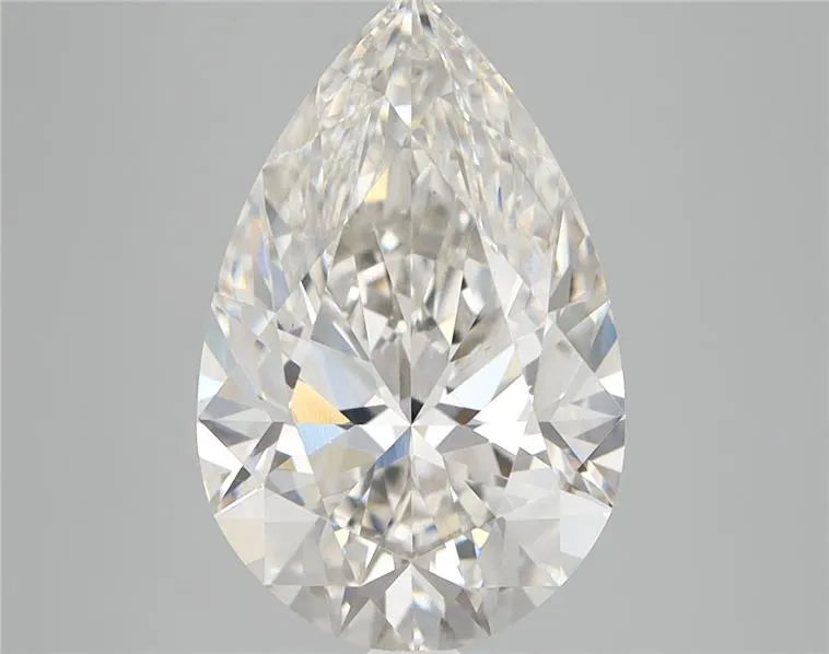3.75ct Pear Lab Grown Diamond (Colour G, Clarity VS1, IGI Certified)