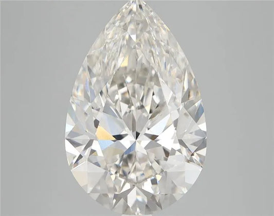 3.75ct Pear Lab Grown Diamond (Colour G, Clarity VS1, IGI Certified)