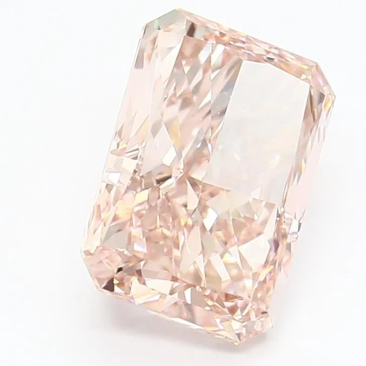 3.75ct Radiant Lab Grown Diamond (Colour Fancy Vivid Pink, Clarity VVS2, IGI Certified)