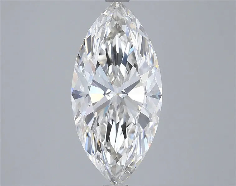 3.76ct Marquise Lab Grown Diamond (Colour G, Clarity VVS2, IGI Certified)