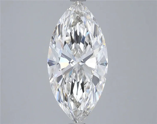 3.76ct Marquise Lab Grown Diamond (Colour G, Clarity VVS2, IGI Certified)