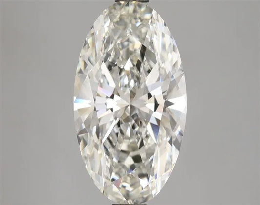 3.76ct Oval Lab Grown Diamond (Colour G, Clarity VS1, IGI Certified)