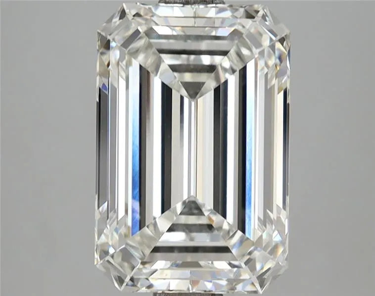 3.79ct Emerald Lab Grown Diamond (Colour F, Clarity VVS2, IGI Certified)