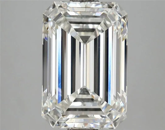 3.79ct Emerald Lab Grown Diamond (Colour F, Clarity VVS2, IGI Certified)