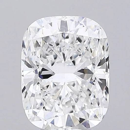 3.80ct Cushion modified Lab Grown Diamond (Colour E, Clarity VVS2, IGI Certified)