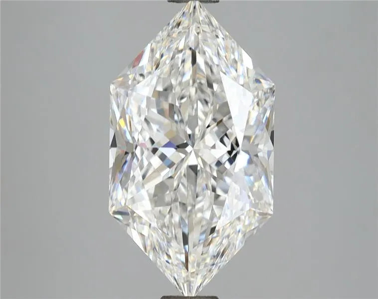 3.80ct Hexagonal Lab Grown Diamond (Colour E, Clarity VVS2, IGI Certified)