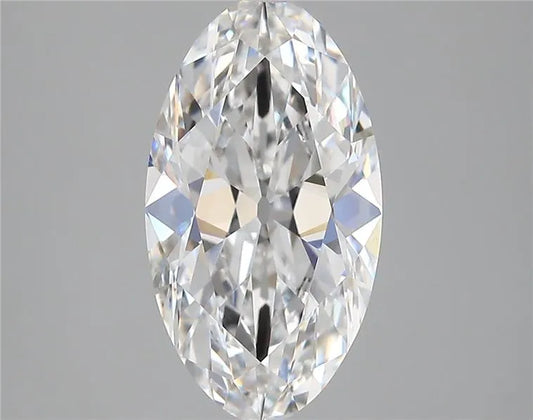 3.80ct Oval Lab Grown Diamond (Colour D, Clarity VVS2, IGI Certified)