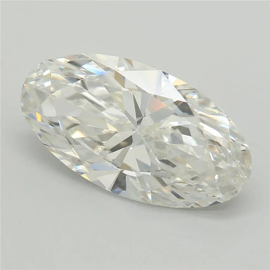 3.81ct Oval Lab Grown Diamond (Colour F, Clarity VS1, IGI Certified)