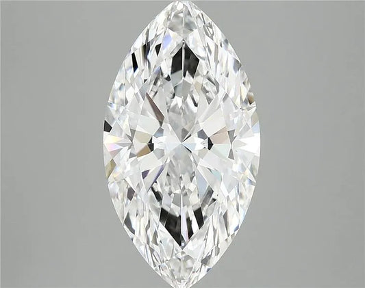 3.82ct Marquise Lab Grown Diamond (Colour E, Clarity VVS2, IGI Certified)