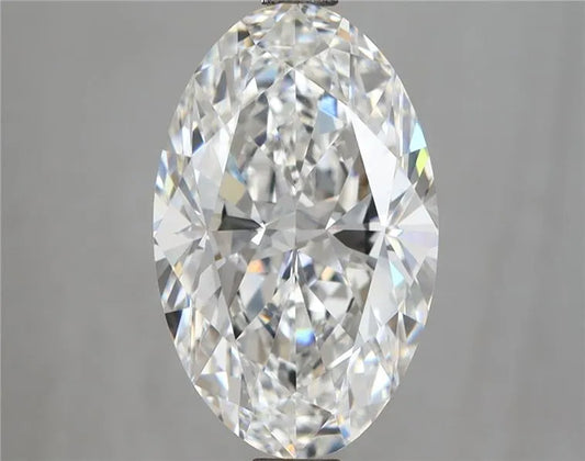 3.82ct Oval Lab Grown Diamond (Colour E, Clarity VVS2, IGI Certified)