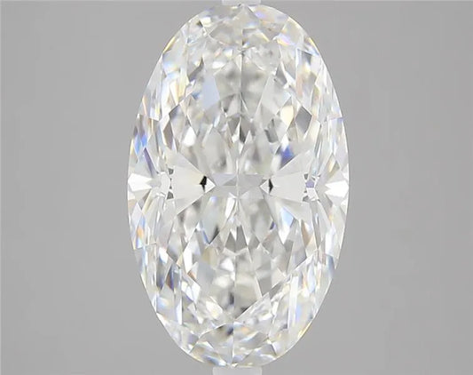 3.83ct Oval Lab Grown Diamond (Colour E, Clarity VVS1, IGI Certified)