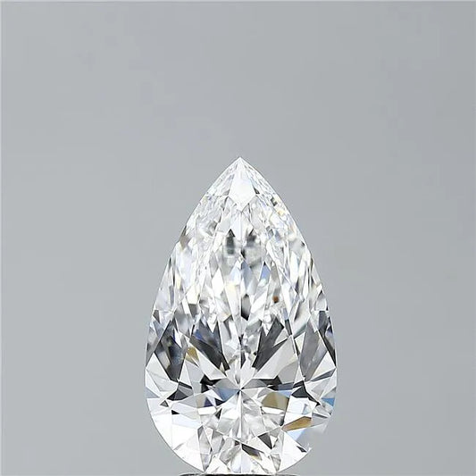 3.83ct Pear Lab Grown Diamond (Colour E, Clarity VVS1, IGI Certified)