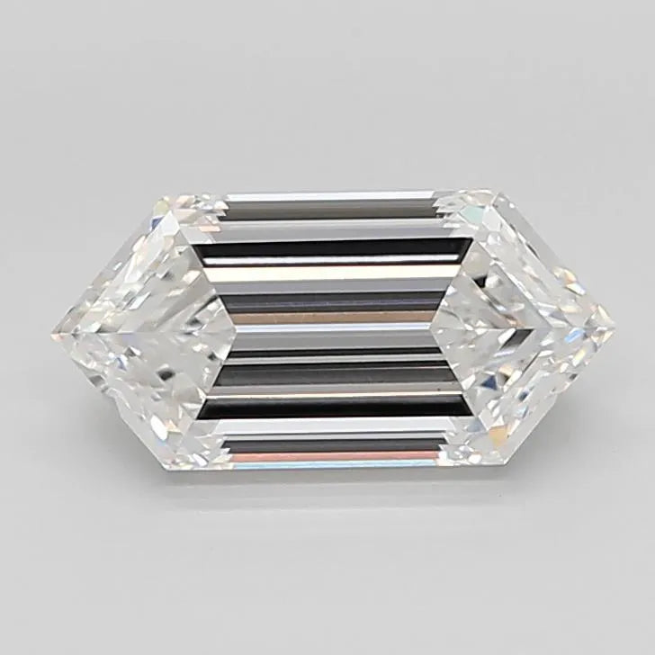 3.84ct Hexagonal Lab Grown Diamond (Colour F, Clarity VVS2, IGI Certified)