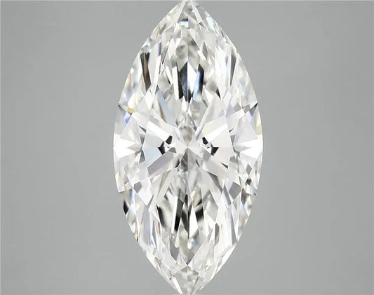 3.84ct Marquise Lab Grown Diamond (Colour G, Clarity VS1, IGI Certified)
