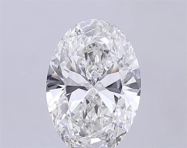 3.85ct Oval Lab Grown Diamond (Colour F, Clarity VS1, IGI Certified)