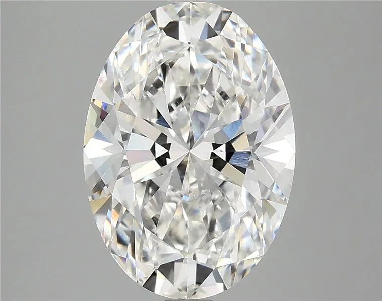 3.86ct Oval Lab Grown Diamond (Colour F, Clarity VVS2, IGI Certified)