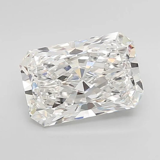 3.86ct Radiant Lab Grown Diamond (Colour F, Clarity VS1, IGI Certified)
