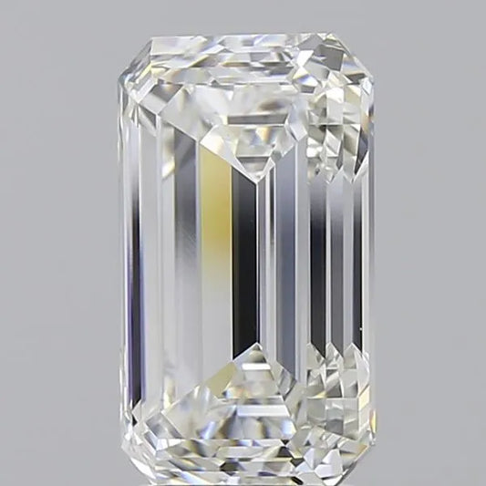 3.87ct Emerald Lab Grown Diamond (Colour F, Clarity VS1, IGI Certified)